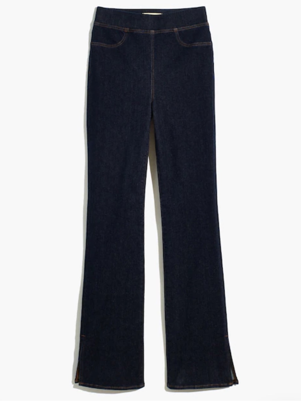 Madewell Pull-On Skinny Flare Jeans in Havenley Wash | 25